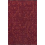 Surya Everest Brick Red Rug 5' X 8'