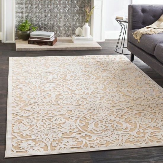 Surya Fabolous Light Brown Rug 2' X 2'11"