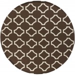 Surya Fallon Fal-1019 Dark Brown Rug 8' Round