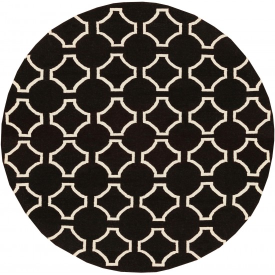 Surya Fallon Black Rug 8' Round