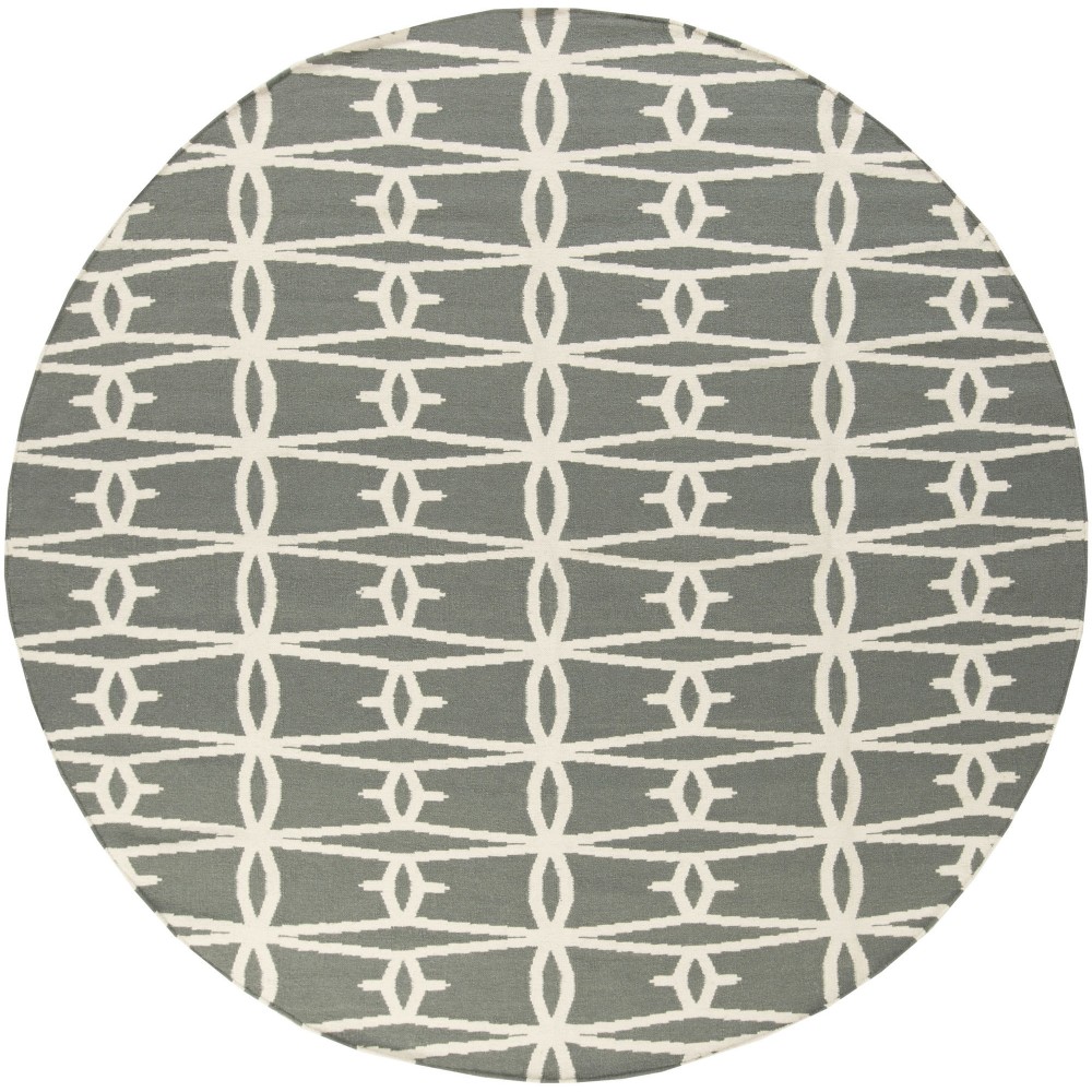 Surya Fallon Fal-1027 Charcoal Rug 8' Round