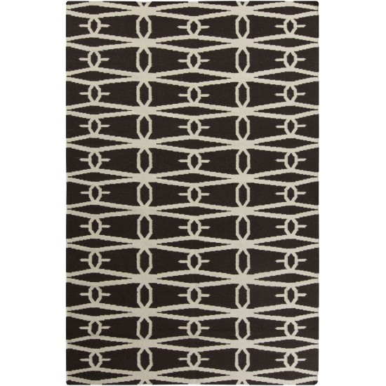 Surya Fallon Dark Brown Rug 3'6" X 5'6"