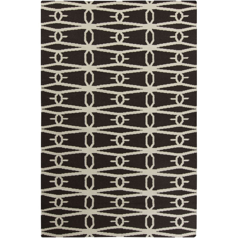 Surya Fallon Dark Brown Rug 3'6" X 5'6"