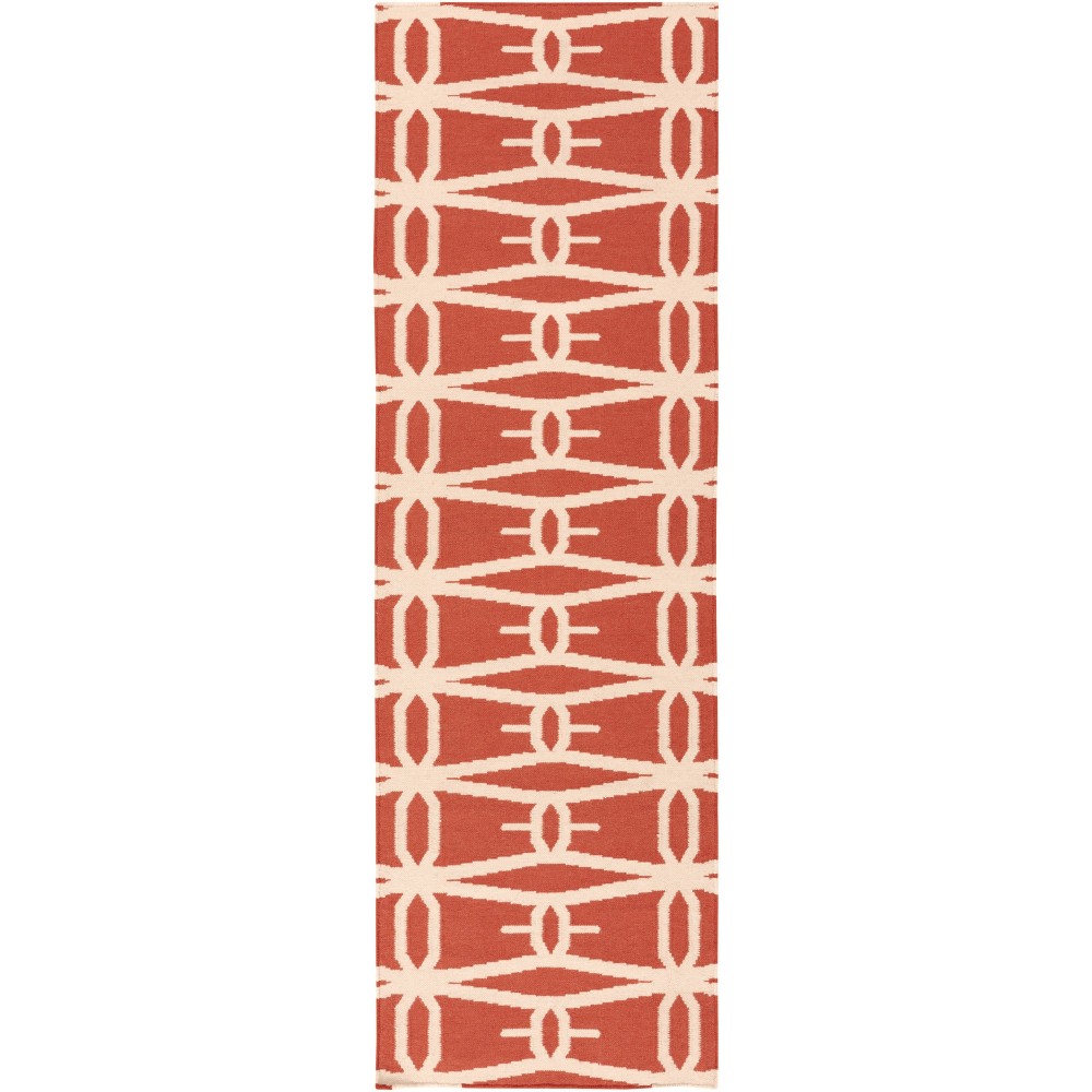 Surya Fallon Coral Rug 2'6" X 8' Surya Fallon Coral Rug 2'6" X 8'