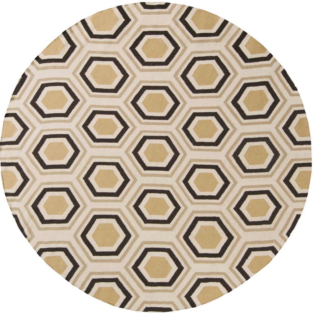 Surya Fallon Camel Rug 8' Round Surya Fallon Camel Rug 8' Round