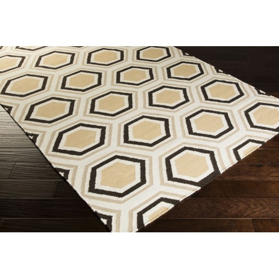 Surya Fallon Camel Rug 8' Round