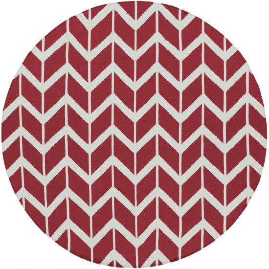 Surya Fallon Red Rug 8' Round