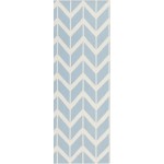 Surya Fallon Pale Blue Rug 2'6" X 8'