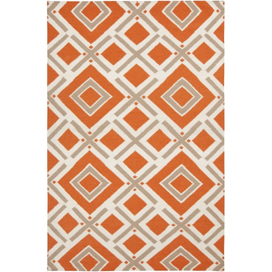 Surya Fallon Orange Rug 2' X 3'