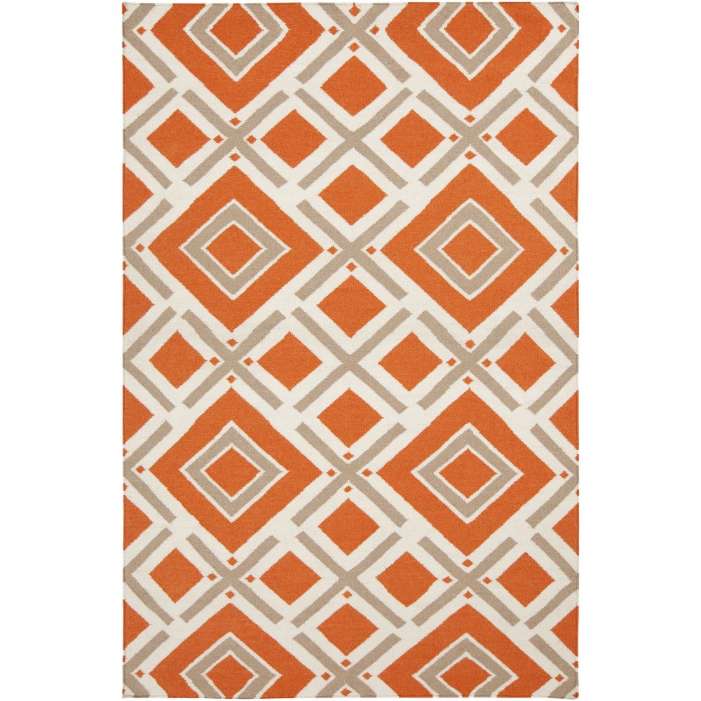 Surya Fallon Orange Rug 2' X 3'