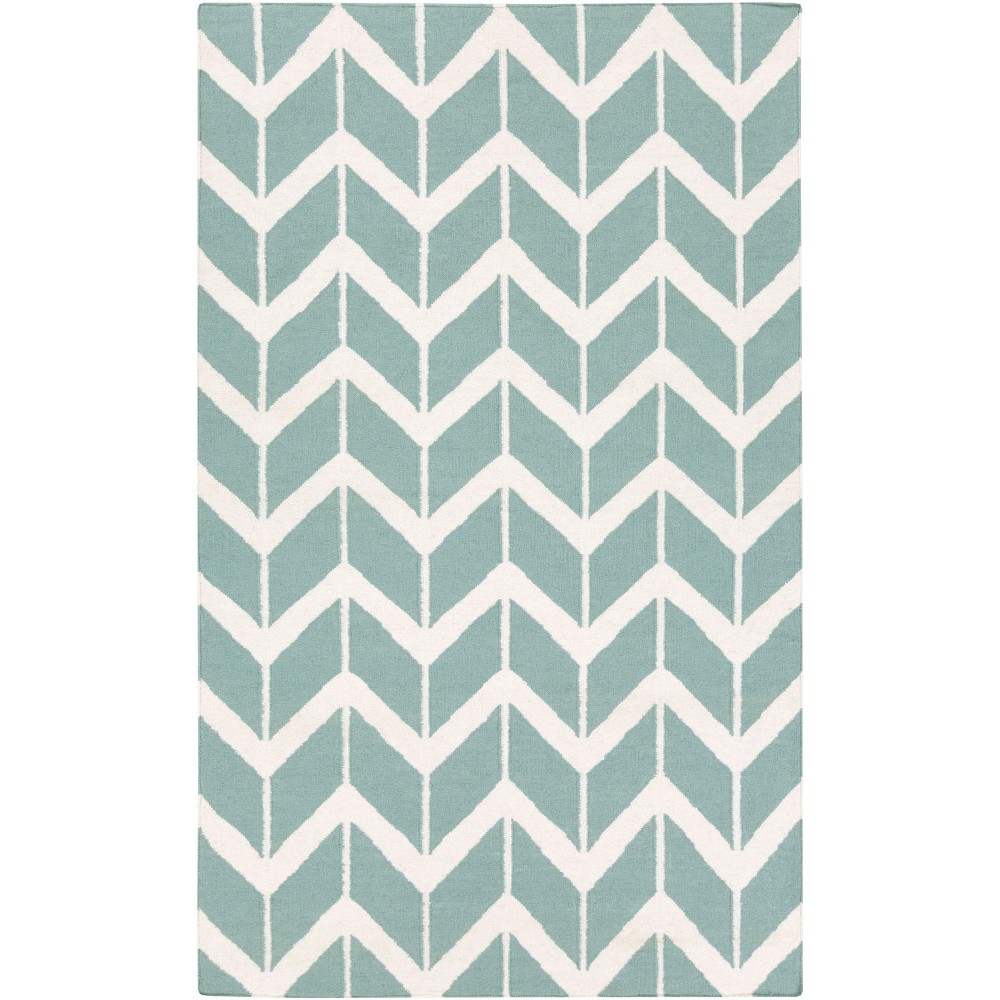 Surya Fallon Fal-1094 Aqua Rug 3'6" X 5'6"