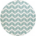 Surya Fallon Aqua Rug 8' Round