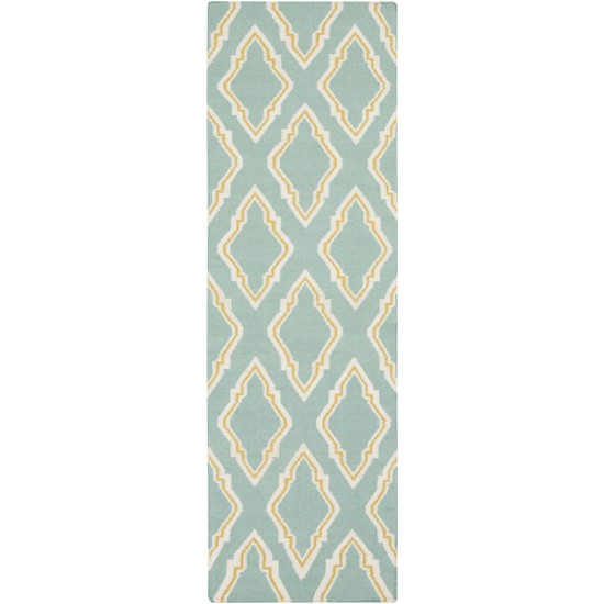 Surya Fallon Seafoam Rug 2'6" X 8'