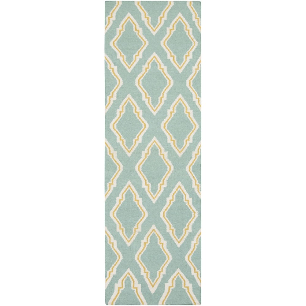 Surya Fallon Seafoam Rug 2'6" X 8'