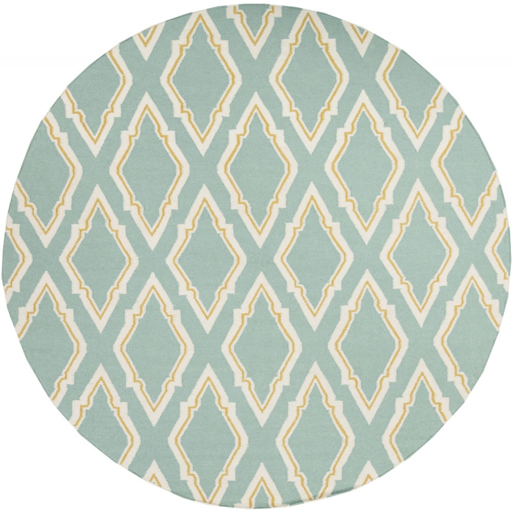 Surya Fallon Seafoam Rug 8' Round Surya Fallon Seafoam Rug 8' Round