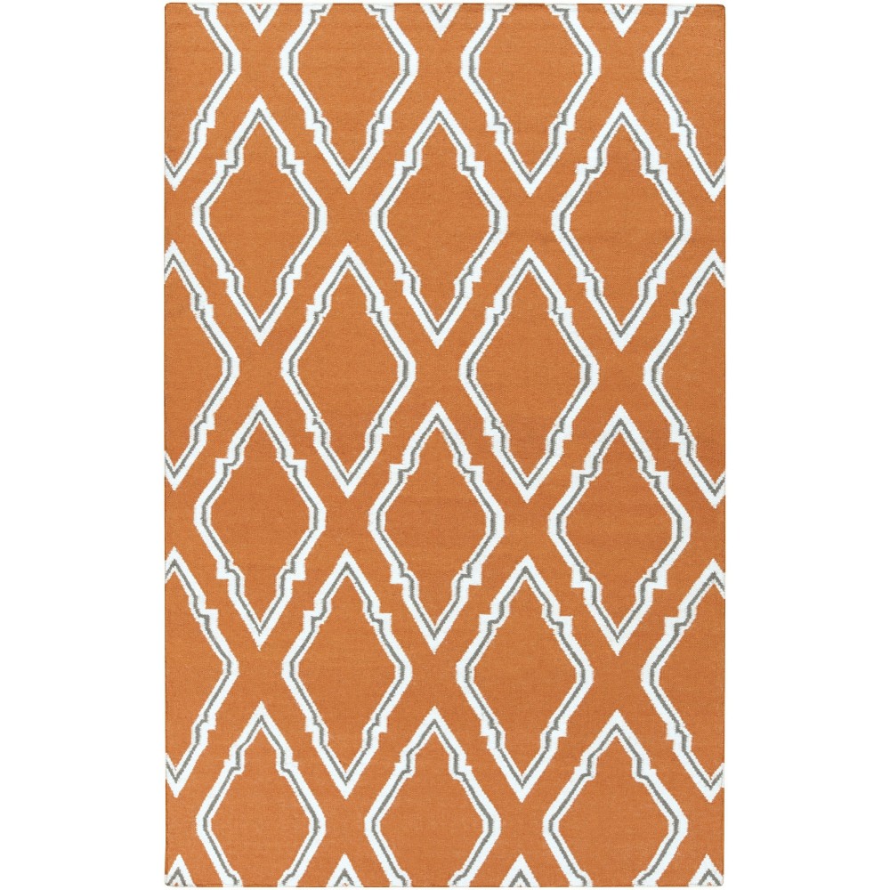 Surya Fallon Burnt Orange Rug 3'6" X 5'6"