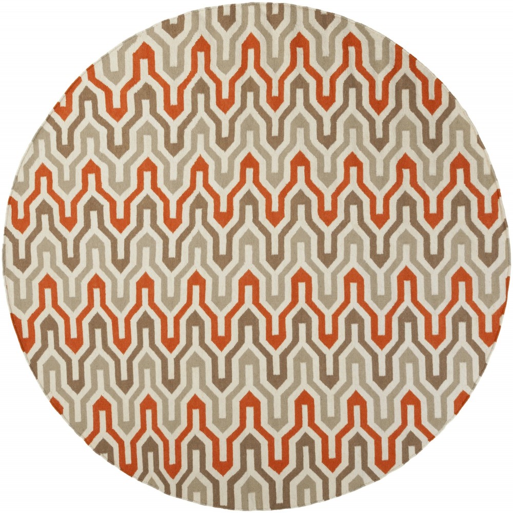 Surya Fallon Fal-1103 Orange Rug 8' Round