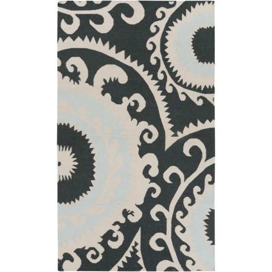 Surya Fallon Dark Green Rug 2' X 3'