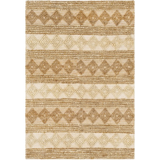 Surya Farmhouse Naturals Beige Rug 6' X 9'