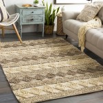 Surya Farmhouse Naturals Light Brown Rug 2' X 3'