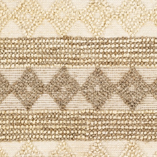 Surya Farmhouse Naturals Light Brown Rug 2' X 3'