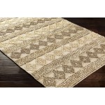 Surya Farmhouse Naturals Light Brown Rug 2'6" X 8'