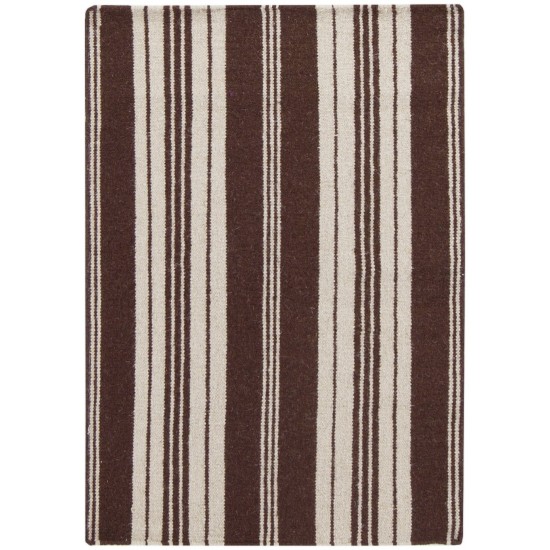 Surya Farmhouse Stripes Beige Rug 2' X 3'