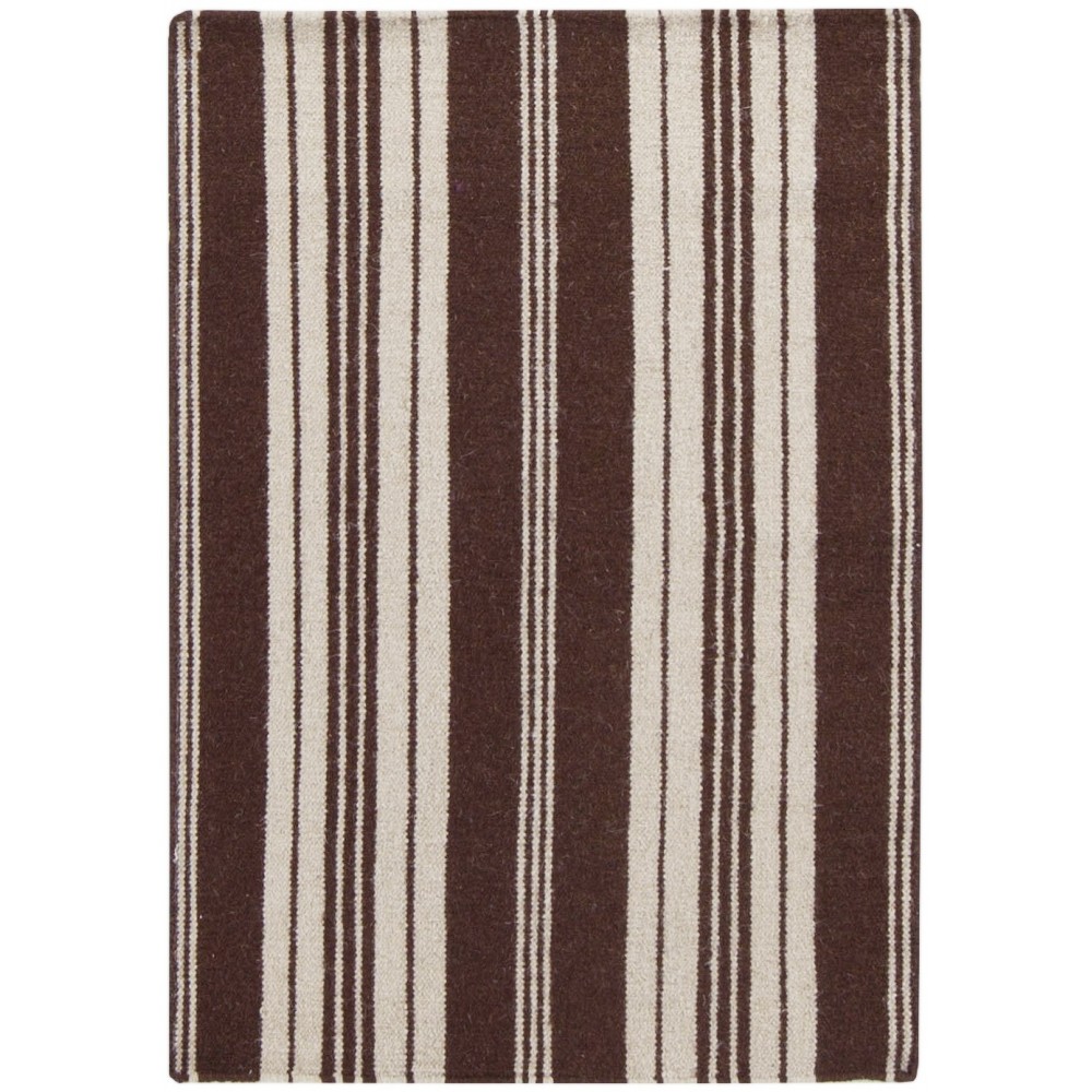 Surya Farmhouse Stripes Beige Rug 2' X 3'