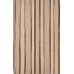 Surya Farmhouse Stripes Wheat Rug 3'6" X 5'6"