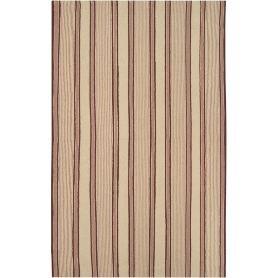 Surya Farmhouse Stripes Wheat Rug 3'6" X 5'6"