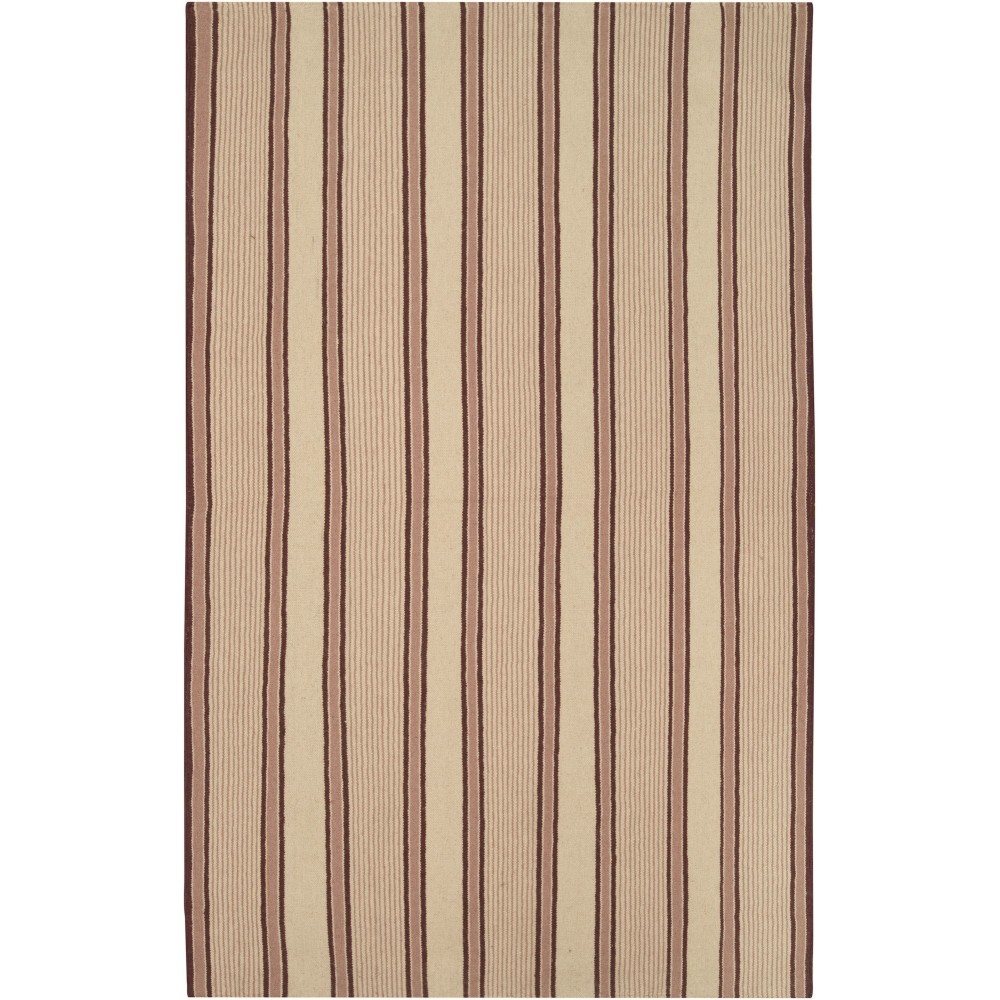 Surya Farmhouse Stripes Wheat Rug 3'6" X 5'6"