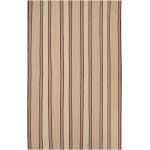 Surya Farmhouse Stripes Wheat Rug 5\' X 8\'