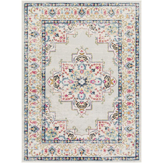 Surya Floransa Light Slate Rug 5'3" X 7'1"