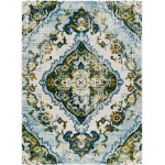 Surya Floransa Fsa-2349 Medium Green Rug 5'3" X 7'1"