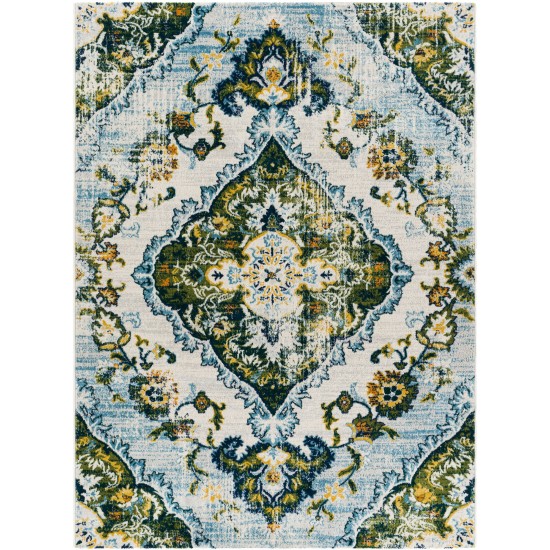 Surya Floransa Fsa-2349 Medium Green Rug 5'3" X 7'1"