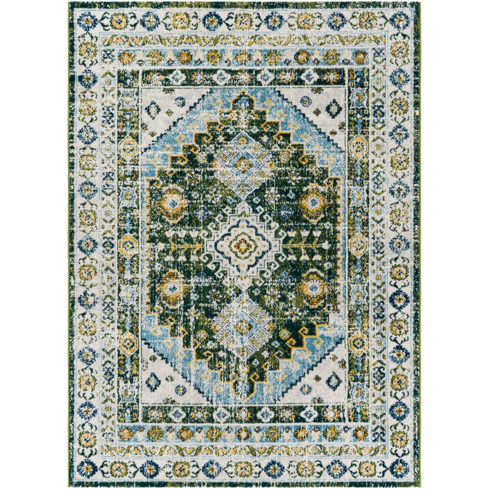 Surya Floransa Fsa-2351 Medium Green Rug 6'7" X 9'