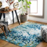 Surya Floransa Fsa-2354 Medium Green Rug 6'7" X 9'