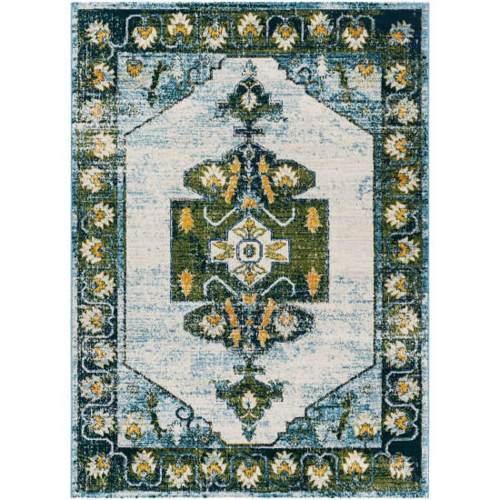 Surya Floransa Fsa-2355 Medium Green Rug 6'7" X 9'