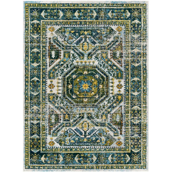 Surya Floransa Fsa-2356 Medium Green Rug 5'3" X 7'1"