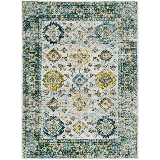 Surya Floransa Fsa-2357 Medium Green Rug 5'3" X 7'1"