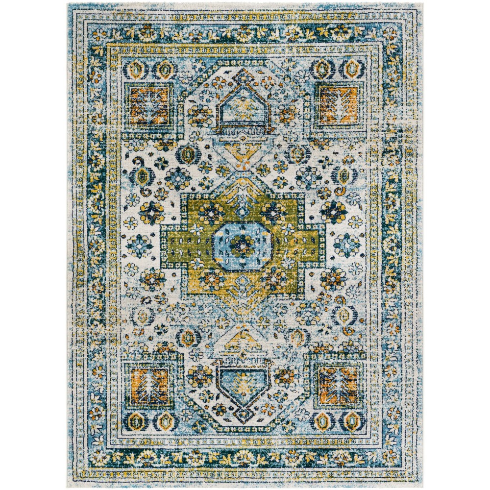 Surya Floransa Olive Rug 6'7" X 9'