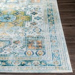 Surya Floransa Olive Rug 6'7" X 9'