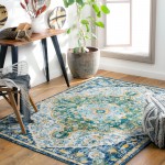 Surya Floransa Fsa-2363 Medium Green Rug 7'10" X 10'