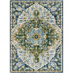 Surya Floransa Fsa-2363 Medium Green Rug 9' X 12'3"