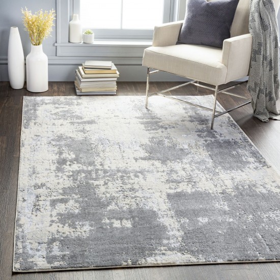 Surya Florence Charcoal Rug 2' X 2'11"