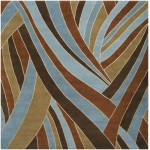 Surya Forum Fm-7002 Dark Brown Rug 9'9" Square