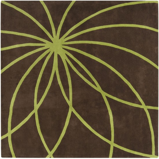 Surya Forum Olive Rug 8' Square