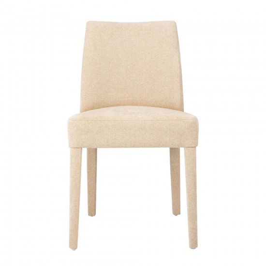 Wilson Mid-Century Modern Upholstered Vintage Dining Chair (Set of 2) - Sand