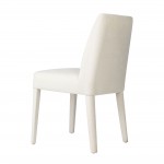 Wilson Mid-Century Modern Upholstered Vintage Dining Chair (Set of 2) - Ivory