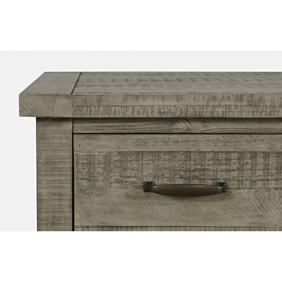 Telluride 70" Rustic Distressed Pine Four Drawer Sideboard Buffet Server